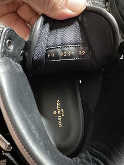 Authentic Louis Vuitton Rivoli Sneaker Boot LV Size 12 = US Size