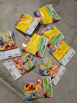 Sesame Street Party Favors Bulk Lot