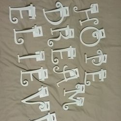 Wooden Letters