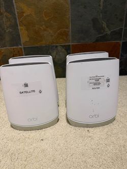 Orbi wifi 6 bundle (1 router plus 3 satellites)