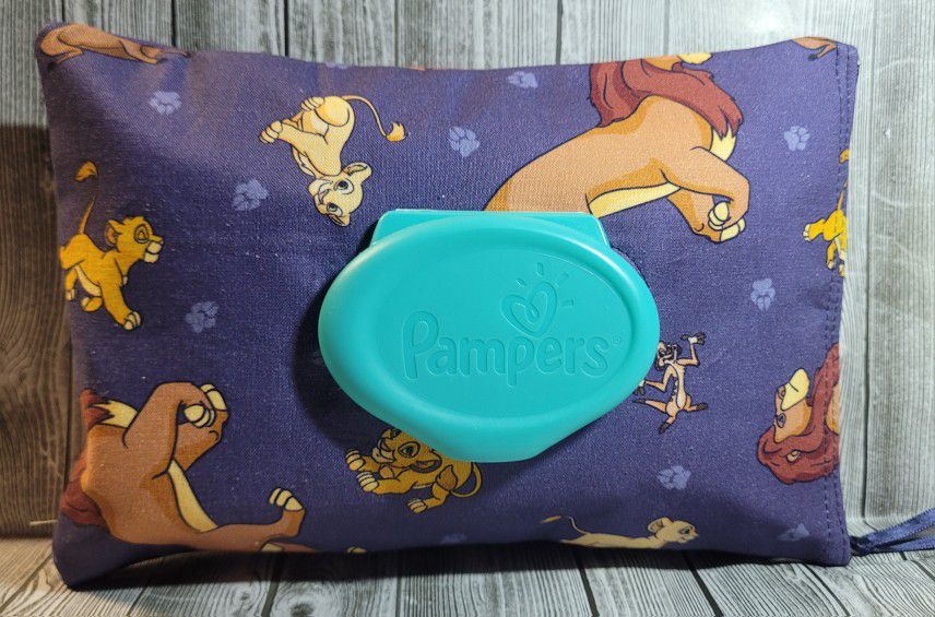 Lion King Pampers Wipes Cover