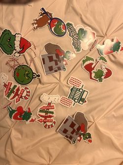 Grinchmas Christmas Paper Ornaments