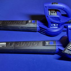 Sunjoe leaf blowers both for 40