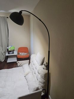 Long lamp stand
