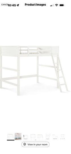 Full size loft bed for sale