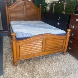 Queen Bed Frame And Mattress