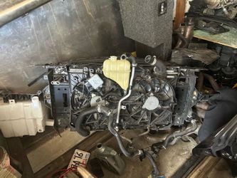 Q50 radiator support