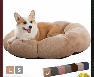 OhGeni Soft Donut Dog & Cat Bed