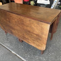 Antique Drop Leaf Table
