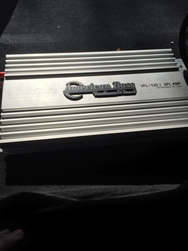 American bass vfl -120.1 spl amp