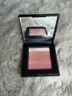Bobbi Brown Shimmer Brick Compact in the shade Rose.
