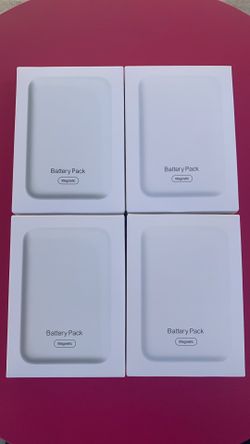 4 Brand New Apple IPhone Magnetic Power Bank MagSafe Battery Pack Wireless Fast Chargers