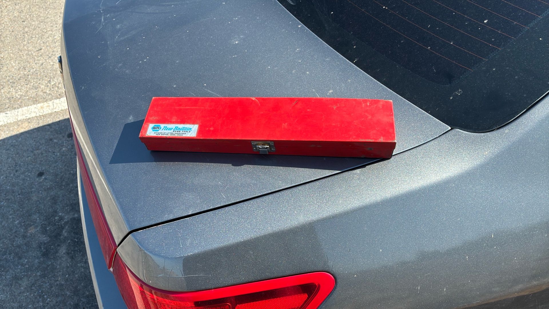 Napa Red Metal Case