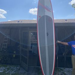 Yolo Paddle Board 12’ft Epoxy With Paddle