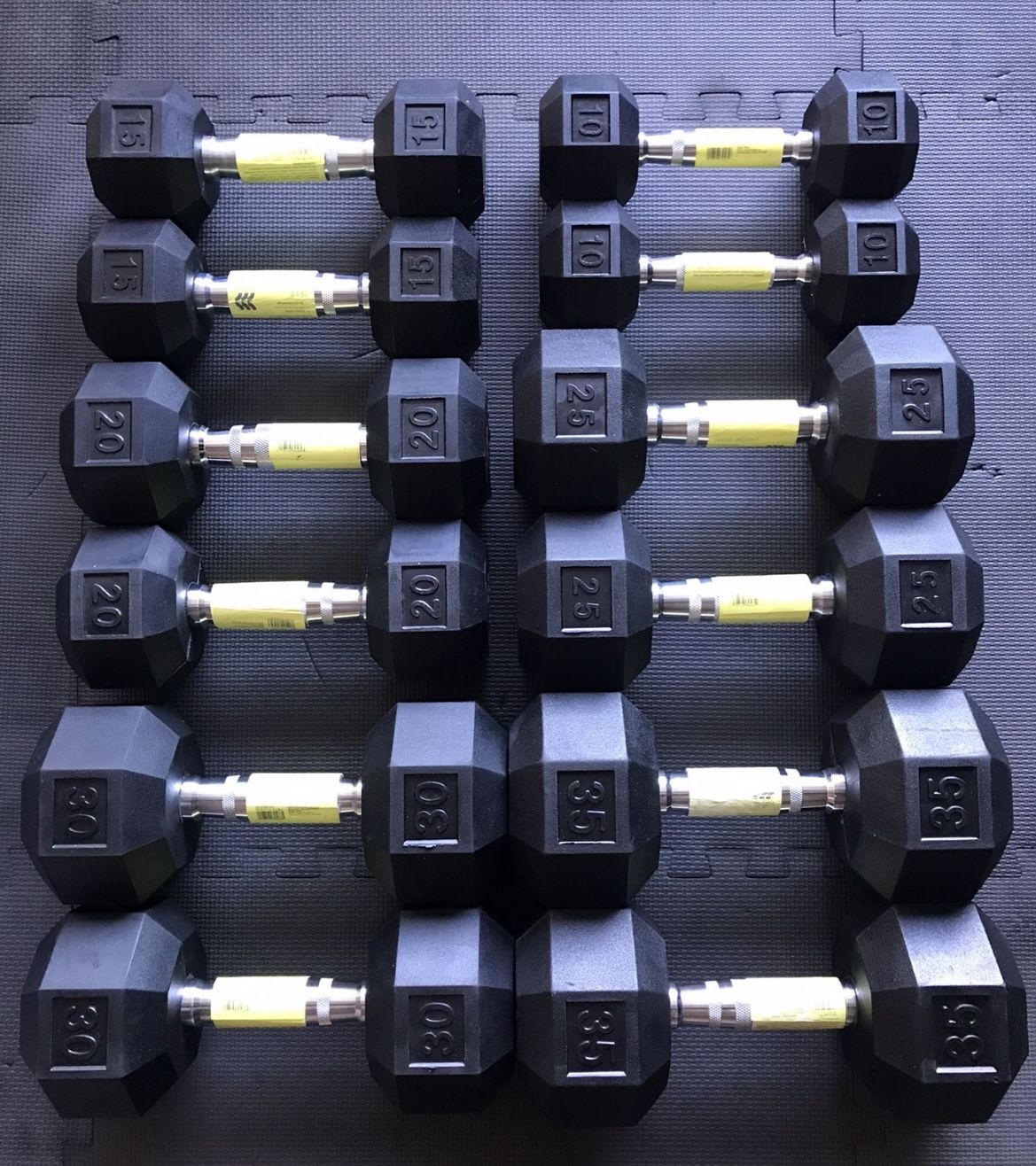 Dumbbells 270lbs 