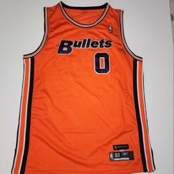 Vintage Reebok Washington Bullets Gilbert Arenas  Hardwood classics jersey men's size 60 