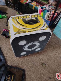 Black Hole 4-Sided Archery Target - Block Foam Bow & Crossbow Target