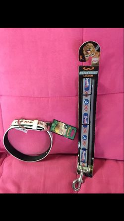 MLB dog leash and/or collar