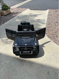 New  12V Mercedes Benz G650S Licensed Kids Ride-On Car Electric Riding Toy Truck with Remote Control