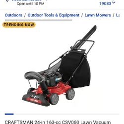 Craftsman Yard vacuum 
