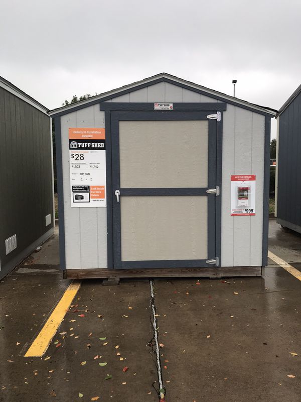 tuff shed 8x10 kr600 display for sale! located at skillman