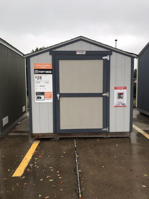 tuff shed 8x10 kr600 display for sale! located at skillman