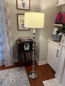 Brushed metal traditional Floor Lamp