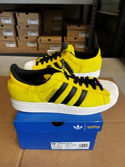 Adidas Superstar Pokemon Pikachu Yellow Men KI2858