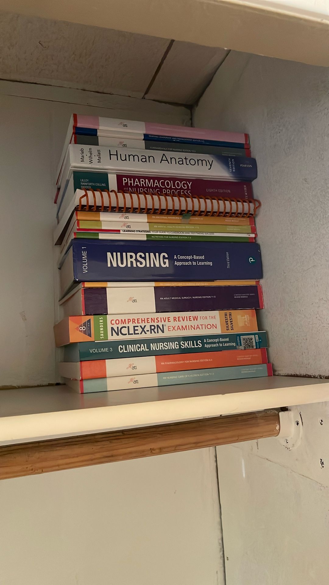 Nursing School Books Volume 1 Anatomy Pharmacology ATI