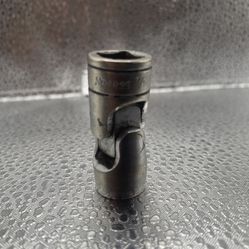 Snap-on Tools USA FS14A 3/8" Drive 7/16" SAE 6-Point Shallow Swivel Socket Used