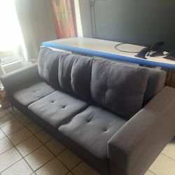 Dark Gray futon/couch