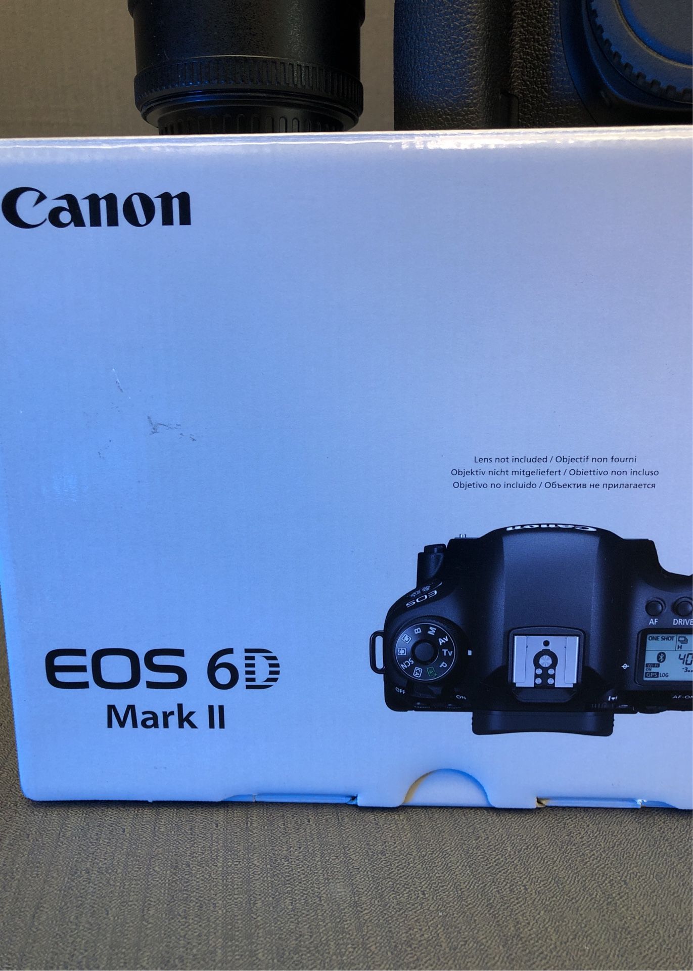 Canon EOS 6D Mark II DSLR, Camera Bag And (used EF 100mm