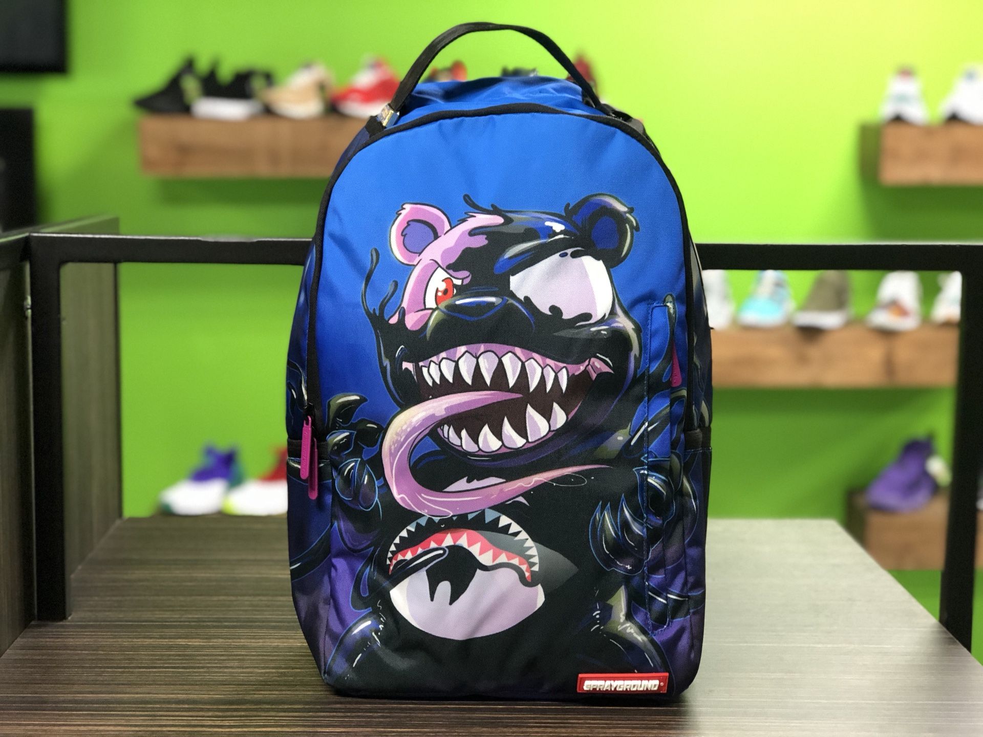 Villain bear top sprayground backpack