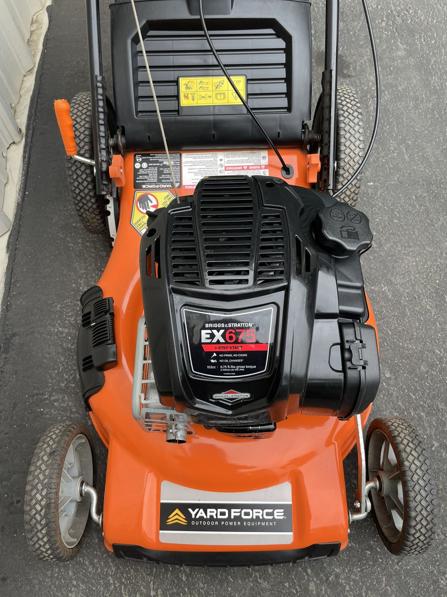 Yardforce Lawn Mower Self Propelled RWD Transmission!