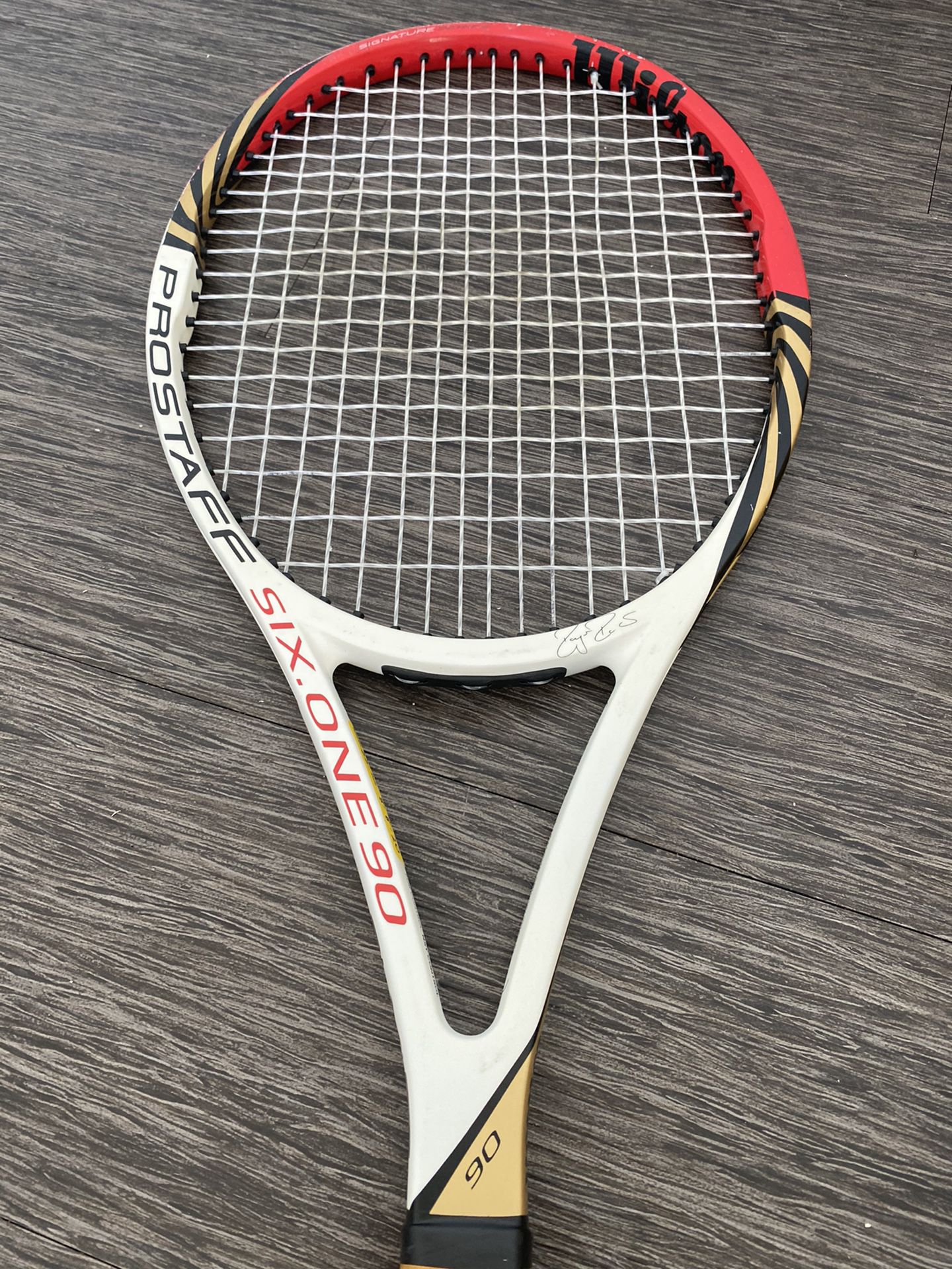 Wilson BLX Pro Staff 90 Ninety Roger Federer Tennis Racquet - Grip 