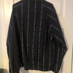 Black Reflective Supreme Jacket