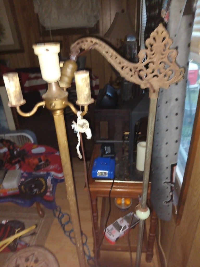 Pair Of Antique Lamps
