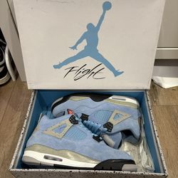 BRAND NEW Jordan 4 University blue 8.5