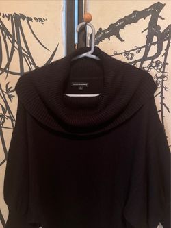 Express Design Studio Women’s Black Angora Blend Sweater