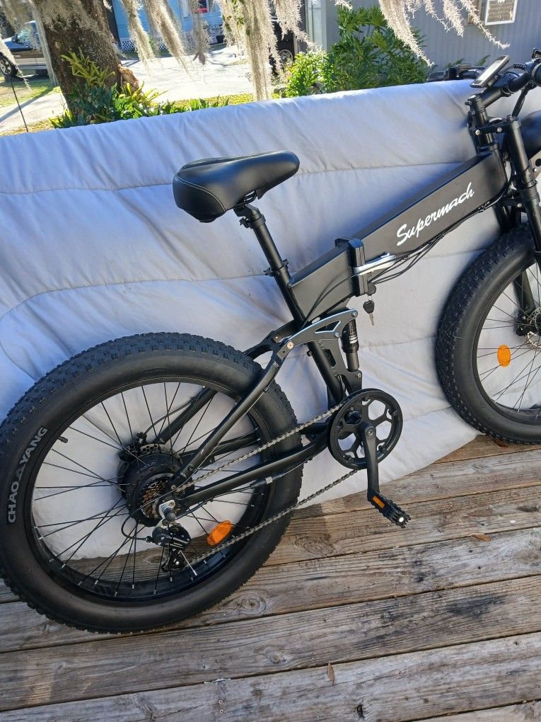 Folding E Bike Supermach NEW