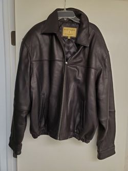 Men's Boston Bay Harbor Leather Jacket