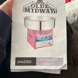 Cotton Candy Machine 