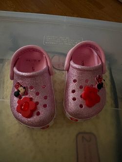 Minnie mouse crocs toddlers