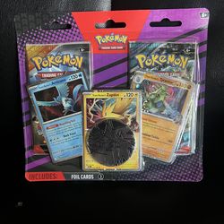 Pokemon Blister Pack [Team Rocket's Articuno, Zapdos & Tyranitar] NEW SEALED