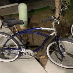 26” Beach Cruiser His & Hers Both Bikes In Good Conditions 7 Speed