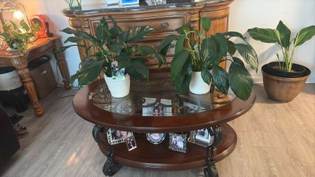 Mesa de madera como nueva $100