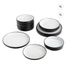 Modern Speckled Dinnerware Set