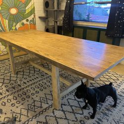 Crate&Barrel Extendable Kitchen Table 