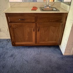 48 In Cabinet Hard Wood