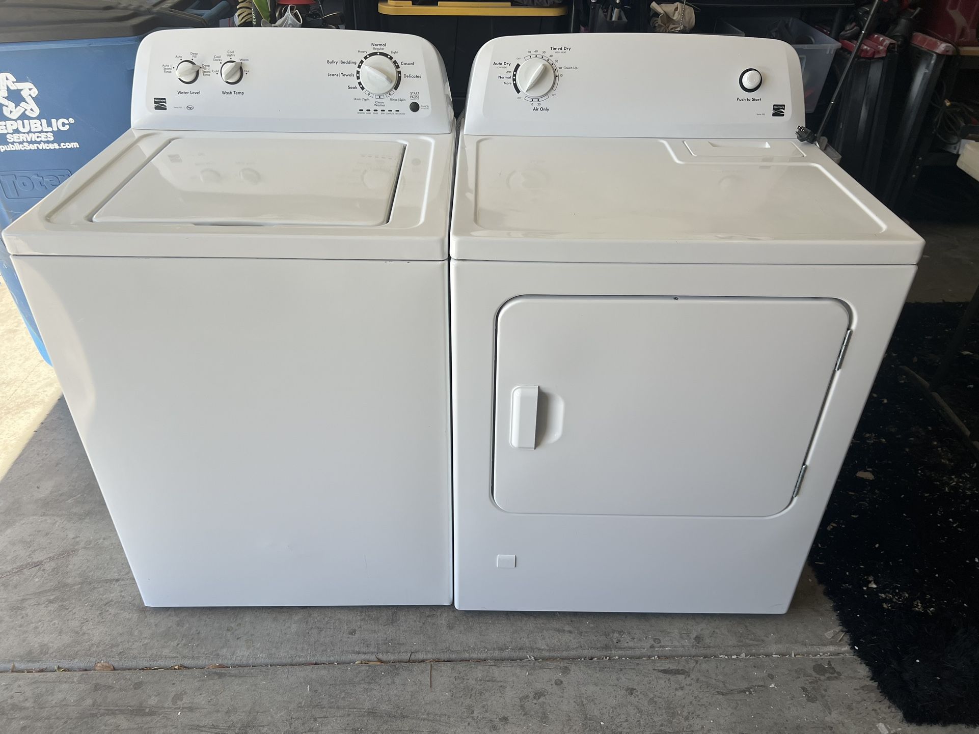 Kenmore Washer And Dryer Set